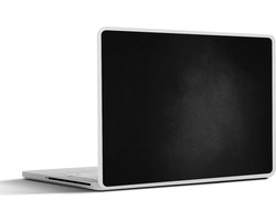 Laptop sticker - 14 inch - Beton print - Zwart - Grijs - Structuur - Industrieel - 32x5x23x5cm - Laptopstickers - Laptop skin - Cover