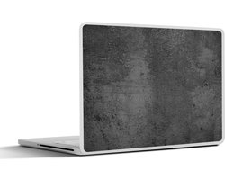 Laptop sticker - 14 inch - Structuur - Beton print - Grijs - Industrieel - Rustiek - 32x5x23x5cm - Laptopstickers - Laptop skin - Cover
