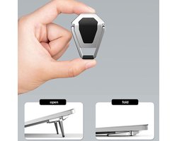 Laptopstandaard - laptop verhoger - Equantu - metaal - laptoptas