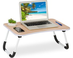 Laptoptafel - inklapbaar - 26x63x40 cm