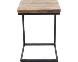 Laptoptafel - Roos - zwart- Hout - 40x50x40 cm