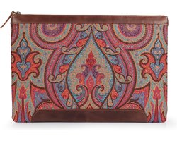 Laptoptas Leer - Laptophoes Beschermhoes - Laptop Beschermen - Echt Leer - 15 Inch - Bruin