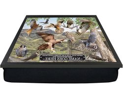 Laptray - Dienblad met kussen - Eten op schoot - Gepersonaliseerd ontwerp - 33 x 45 cm - Multicolor