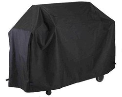 Large Universele BBQ Beschermhoes  – 145x61x117 cm - Zwart