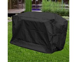 Large Universele BBQ Beschermhoes - Barbecue Grill Hoes Cover - Afdekhoes - Zwart