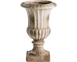 LARISA - Bloempot - Beige - 28 cm - MgO
