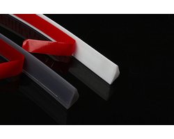 Lariwo Sanitair® Siliconen waterdorpel 100cm 100 cm zwart douche douchebak douchegordijn wc toilet wasbak waterstopper waterdorpel waterdrempel