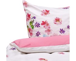LARYNHILL 200 - Beddengoed - Wit - 135 x 200 cm - Katoen