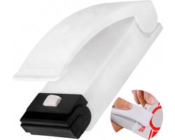 Laser Verpakkingssluiter - Mini draagbare foliesealer - Gemakkelijk en handig in gebruik - Batterijen niet inbegrepen! Mini Sealer - Hand Sealer - Sealer Apparaat - Seal Plastic
