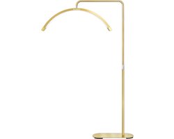 LASHTAG® - Moonlight PRO gold - Kleur Goud - Half Moon Light - Salon Lamp - 360° Rotatie - Beauty Lamp - Wimper Lamp - Lash Lamp - Medische Lamp - Make Up Lamp - Tattoo Lamp - Behandel Lamp - Nagel Lamp - Barber Lamp