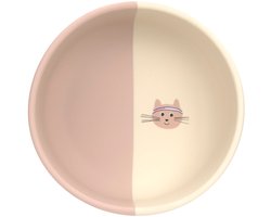 Lässig Tiny Team Cat Kommetje - Siliconen - Roze