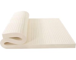 Latex Matras - Natuurlijk Rubber - Rustige Slaap - Goede Luchtcirculatie - 80 x 200 cm - Natuurlijk