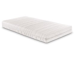 Latex Pocketvering Matras - 90x200 - 20 cm dik - Anti-Allergie - Afritsbare en wasbare hoes