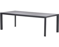 Latina uitschuifbare tafel - 180/230x100 cm - carbon black