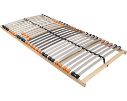 Lattenbodem 140 x 200 cm - Ergonomische 7 zones bedbodem met verstelbaar hoofdeinde - 28 latten - Belastbaar tot 200 kg