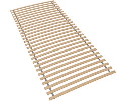 Lattenbodem 90 x 200 - beukenhout - 28 latten - tot 130kg - rolbodem 90x200 - bedbodem