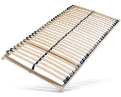 lattenbodem 90x200 - beukenhouten frame - Sleepneo - bedbodem