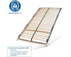 lattenbodem 90x200 - beukenhouten - Sleepneo - 7 zones - bedbodem