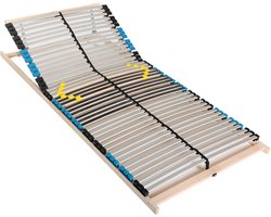 Lattenbodem 90x200 - verstelbaar - Draagvermogen ca. 140 kg - Sleepneo - bedbodem