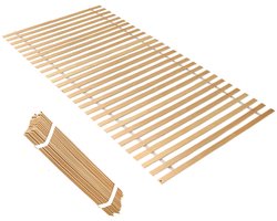 Lattenbodem hout 1 stuk - 90x200cm - Lattenbodem - 28 latten - rollattenbodem