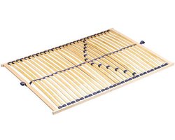 Lattenbodem Supra fix 26 latten - 140x200cm - Emob - Slaapkamer - Bruin - Hout - Slaapkamer -
