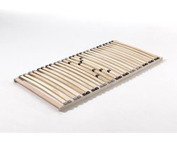 Lattenbodem Supra fix 26 latten - 90x200cm - Emob - Lattenbodems - Bruin - Hout