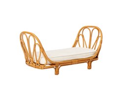 Lauco | Rotan | Poppenbed | Poppenmeubel