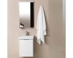 Laufen Pro S wastafel 34x45x14.5cm 1 kraangat keramiek wit