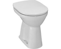 Laufen Pro staand closet 47x36x45cm vlakspoel afvoer AO. verhoogd 2 x 2 schroefgaten keramiek wit