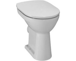 Laufen Pro staand closet 47x36x45cm vlakspoel afvoer PK. verhoogd 2 x 2 schroefgaten keramiek wit