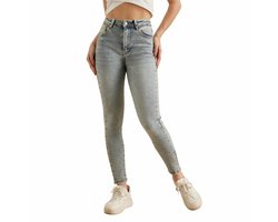 Laulia High Waist Jeans Dames - Blauw - Maat XL/42