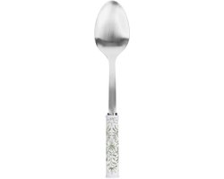 Laura Ashley - 33 cm Roestvrij staal Opscheplepel met Keramisch Handvat - Sage Parterre Ontwer - By Pandeford