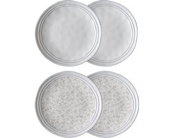 Laura Ashley Artisan Collectables Borden set van 4 - Ø 20cm
