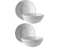 Laura Ashley Artisan Collectables Kommen set van 4 - Schaaltjes - Ø16cm