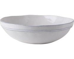 Laura Ashley Artisan Collectables Schaal - Serveerschaal - 26cm - Wit