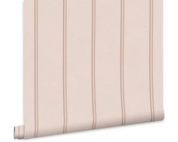 Laura Ashley Behang Chalford Wood Panelling - Strepen - 10mx52cm - Roze