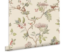 Laura Ashley Behang Elderwood - Planten - 10mx52cm - Multikleur
