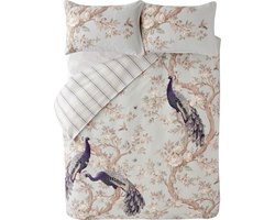 Laura Ashley Belvedere Dekbedovertrek - Dieren - Tweepersoons 200x200 - Blauw