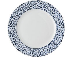 Laura Ashley Blueprint Collectables Borden - Plat - Ø 18cm - Floris - Kerstservies