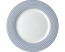 Laura Ashley Blueprint Collectables Borden - Plat - Ø 23cm - Candy Stripe - Dinerborden & Ontbijtborden - Kerstservies