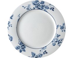 Laura Ashley Blueprint Collectables Borden Plat - Ø23 cm - China Rose - Ontbijtborden - Dinerborden - Kerstservies