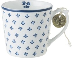 Laura Ashley Blueprint Collectables Mini mok - Koffiemok - Theemok - 22 cl. - Petit Fleur