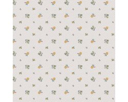 Laura Ashley Claudia’s Friend Behang - Bloemen - 10mx52cm - Geel