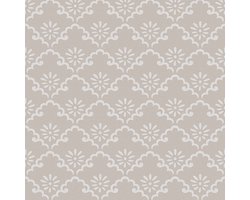 Laura Ashley Coralie Behang - Bloemen - 10mx52cm - Beige