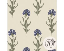 Laura Ashley Dandelion Behang - Bloemen - 10mx52cm - Paars