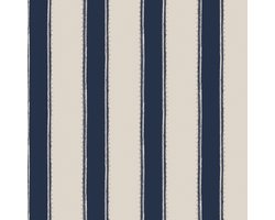 Laura Ashley Denwick Stripe Behang - Streep - 10mx52cm - Blauw