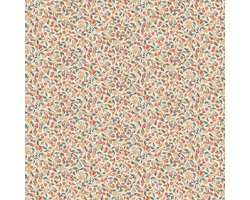 Laura Ashley Devons Grove Behang - Planten - 10mx52cm - Oranje