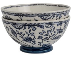 Laura Ashley Hedingham Collectables - Giftset 2 Kommen 15,5 cm Hedingham Blue