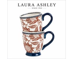 Laura Ashley Hedingham Collectables - Giftset 2 Minimokken Hedingham Blue Terra 20 cl.
