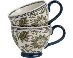 Laura Ashley Hedingham Collectables - Giftset 2 Mokken Hedingham Blue Sage 43 cl.